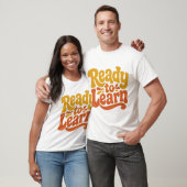 ヴィンテージ70年代復古風レディ・トゥ・ラーン・スクール Tシャツ (ユニセックス)