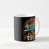 ヴィンテージ70誕生日1952年6月70日 コーヒーマグカップ (正面右)