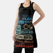 ヴィンテージ70誕生日840カ月連続70年 エプロン (インサイチュ)