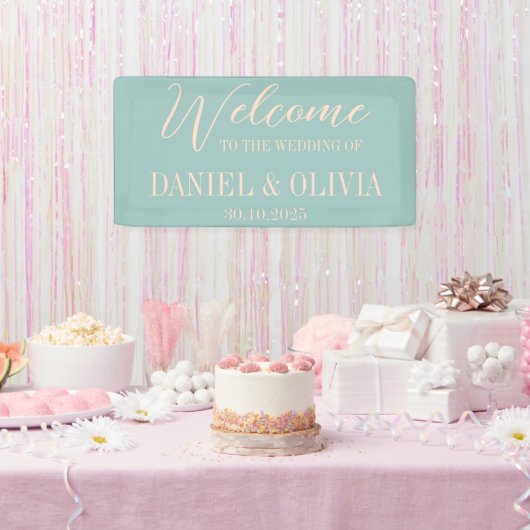 ヴィンテージ70sレインボー結婚のシーティングチャート 横断幕 (パーティー)