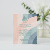 ヴィンテージ70sレインボー結婚のメニュー (スタンド正面)