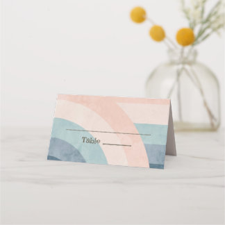 ヴィンテージ70sレインボー結婚ズ プレイスカード