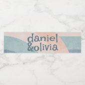 ヴィンテージ70sレインボー結婚ズ ペットボトルラベル (シングルラベル)