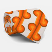 ヴィンテージ70s旋回パターン ネクタイ (ロール)