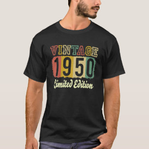 ヴィンテージ73誕生日装飾男性73th BDay 1950 Tシャツ
