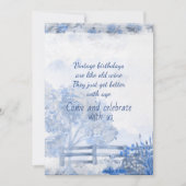 ヴィンテージ75歳の誕生日パーティーの招待状 招待状 (正面)