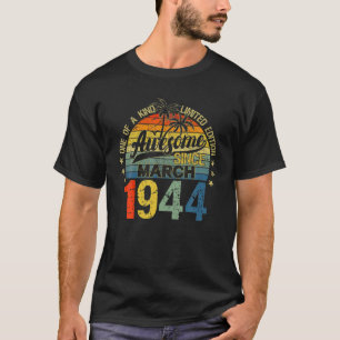 ヴィンテージ78歳1944年3月デコレーション78Th B Tシャツ