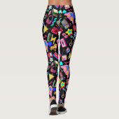 ヴィンテージ80のパターン01.w レギンス (裏面)