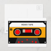 ヴィンテージ80カセット ポストカード (正面/裏面)