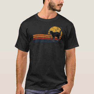ヴィンテージ80年代スタイル猫レトロ動揺してキャットオウ Tシャツ