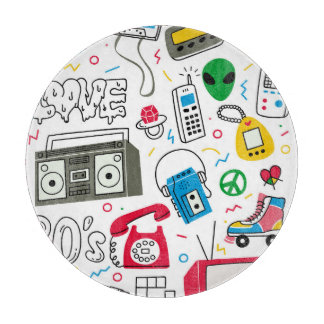 ヴィンテージ80年代90年代のドードルコレクション。 カッティングボード