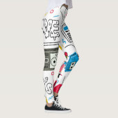 ヴィンテージ80年代90年代のドードルコレクション。 レギンス (右)