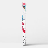 ヴィンテージ80年代90年代のドードルコレクション。 Case-Mate iPhoneケース (裏面 / 左)