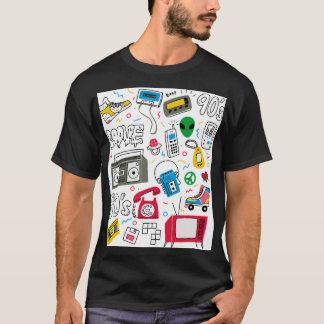 ヴィンテージ80年代90年代のドードルコレクション。 Tシャツ