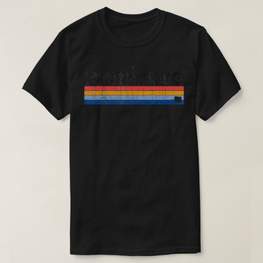 ヴィンテージ80sスタイルモントローズCO Tシャツ (デザイン正面)