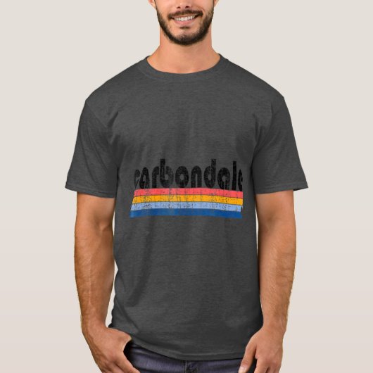 ヴィンテージ80sスタイルCbordale IL Tシャツ (正面)