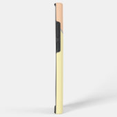 ヴィンテージ80sパステルモノグラムのカラーブロック samsung galaxyケース (右側面)