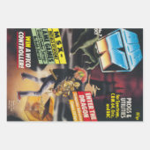 ヴィンテージ80sビデオゲーム雑誌カバー ラッピングペーパーシート (正面3)