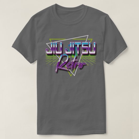 ヴィンテージ80sレトロ柔術ブラジル柔術1 tシャツ (デザイン正面)