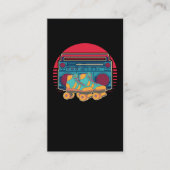 ヴィンテージ80sローラースケートで滑るガールディスコローラースケーツ 名刺 (正面)