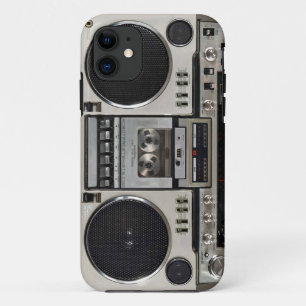 ヴィンテージ80s Boombox Ghettoblaster iPhone 11 ケース