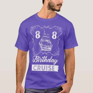 ヴィンテージ88th誕生日クルーズ tシャツ