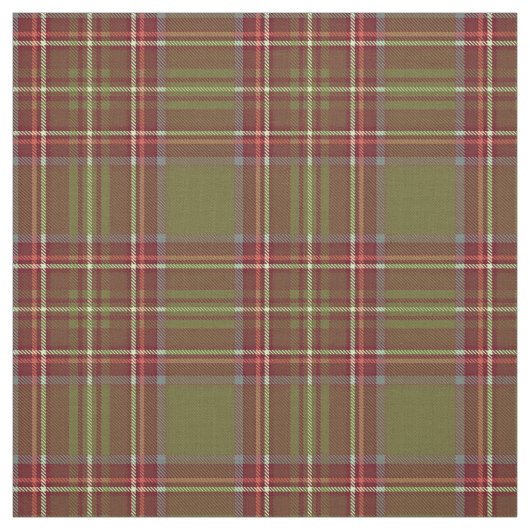 ヴィンテージ8 dark odee green/red/blue/white plaid ファブリック (見本)