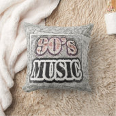 ヴィンテージ90の音楽 – 枕 (ブランケット)