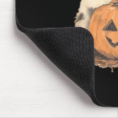 ヴィンテージ90年代の猫ハロウィーン マウスパッド (コーナー)