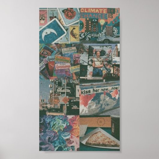 ヴィンテージ90年代の美的ポスター ポスター (正面)