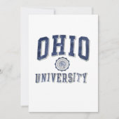 ヴィンテージ90年代オハイオ大学ボブキャッツのポスター 招待状 (正面)
