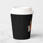 ヴィンテージ90年代キャットハロウィーンレトロシ不気味ーズ 紙コップ (右)