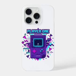 ヴィンテージ90年代ゲーム機風スマホケース iPhone 15 PROケース