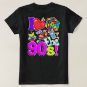 ヴィンテージ90年代スタイル女性 Tシャツ (デザイン裏面)
