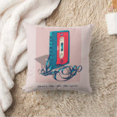 ヴィンテージ'90sカセットテープ クッション (ブランケット)