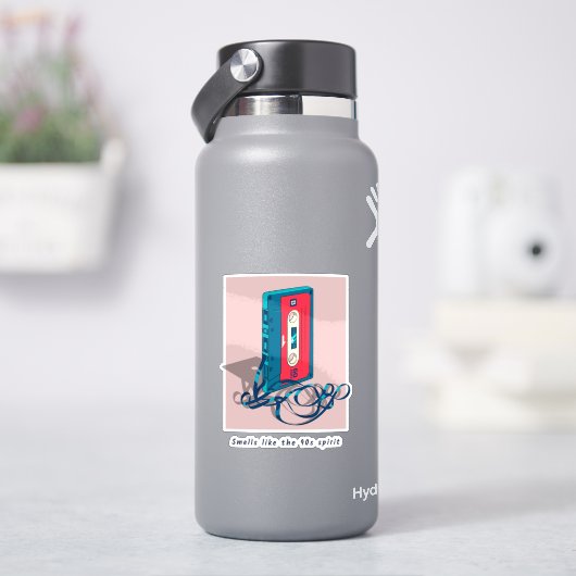 ヴィンテージ'90sカセットテープ シール (HydroFlask)