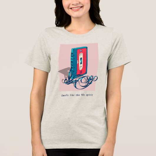 ヴィンテージ'90sカセットテープ トライブレンドTシャツ (正面)
