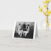 ヴィンテージ – あなたはいつも私の友最高の人です。 カード (黄色い花)