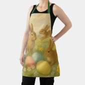ヴィンテージ うさぎ イースター エッグ スプリング エプロン (インサイチュ)