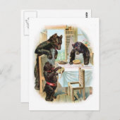 ヴィンテージ おとぎ話 クラシック ポストカード (正面/裏面)