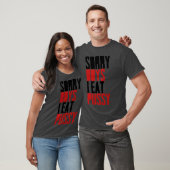 ヴィンテージ お食事はフェラチオ Tシャツ (ユニセックス)