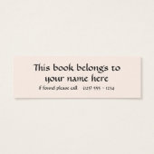 ヴィンテージ、かわいいビクトリアン猫と花 (裏面)