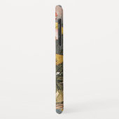 ヴィンテージ、かわいい子ビクトリアン猫、花 Case-Mate iPhoneケース (裏面/左)