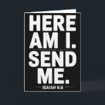 ヴィンテージ ここに私を送って 宣教チーム 宣教師 カード<br><div class="desc">ヴィンテージ ここに私を送って 宣教チーム 宣教師の旅</div>