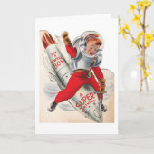 ヴィンテージ – この世の誕生日から男の子へ カード (黄色い花)