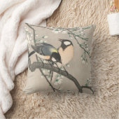 ヴィンテージ・さくらんぼ・ブロッ絵画サム・アンド・バード クッション (ブランケット)