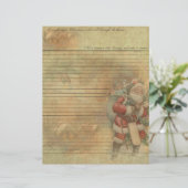 ヴィンテージ-すてきSanta-Old St.Nicholas Letterhead (スタンド正面)