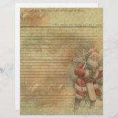 ヴィンテージ-すてきSanta-Old St.Nicholas Letterhead (正面/裏面)
