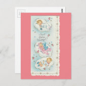 ヴィンテージ「すばらしいベビー」 ポストカード (正面/裏面)