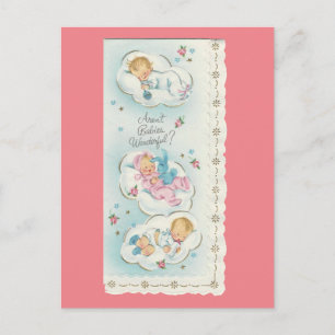 ヴィンテージ「すばらしいベビー」 ポストカード